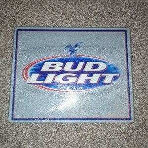 BUD LIGHT Glass Cutting Board